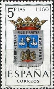 FindYourStampsValue: Provincial Arms Issue: Lugo
