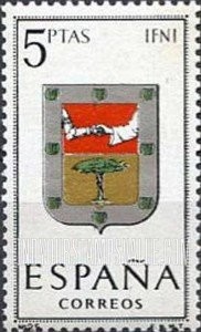 FindYourStampsValue: Provincial Arms Issue: Ifni