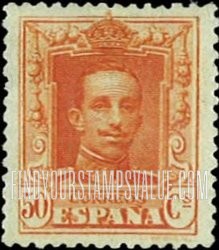 FindYourStampsValue: King Alfonso XIII