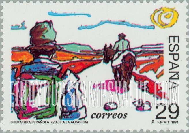 FindYourStampsValue: Spanish Literature, Novels by Camilo Jose Cela: Journey to Alcarria