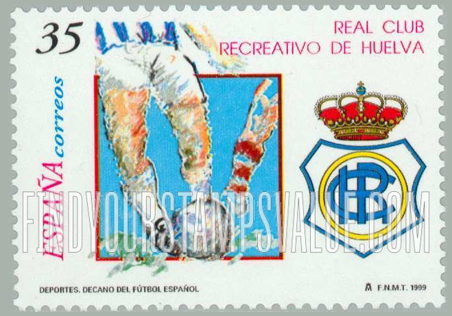 FindYourStampsValue: Royal Recreation Club of Huelva