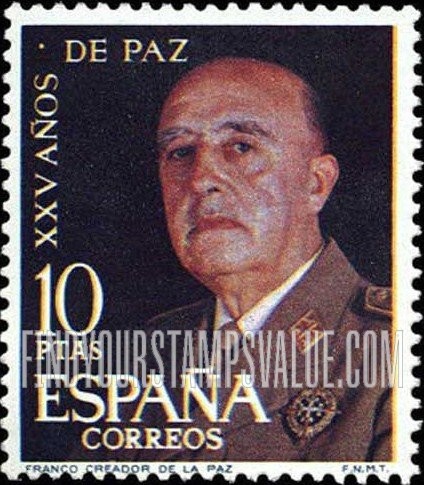 FindYourStampsValue: Generalissimo Franco