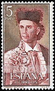 FindYourStampsValue: Bullfighter, 19th Century