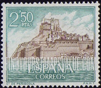 FindYourStampsValue: Peniscola Castle