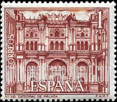 FindYourStampsValue: Tourism: Malaga Cathedral