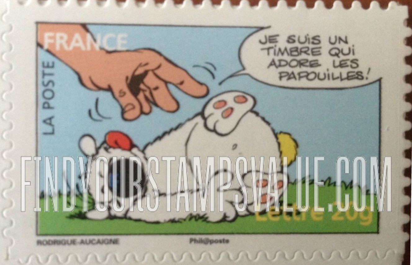 FindYourStampsValue: Cubitus, Comics by Michel Rodrigue and Pierre Aucaigne