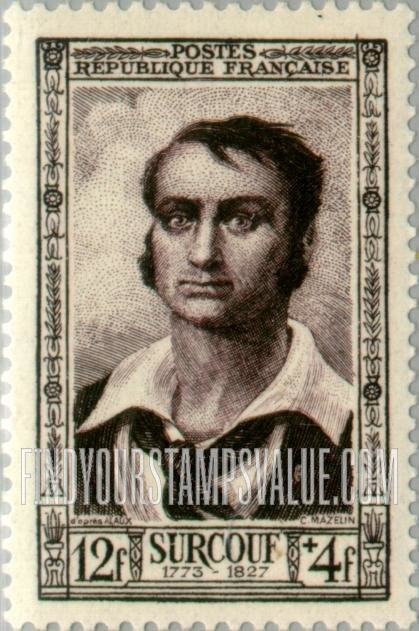 FindYourStampsValue: SEMI-POSTAL - Robert Surcouf