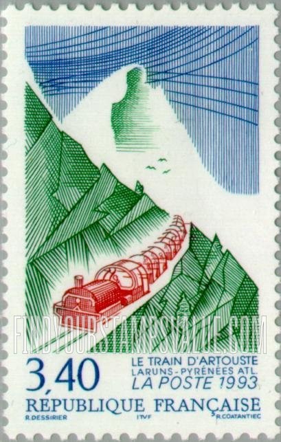 FindYourStampsValue: Train to Lake Artouste, Laruns, highest train ride in Europe