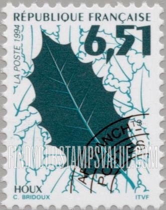 FindYourStampsValue: Leaves: Holly