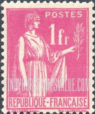 FindYourStampsValue: Peace with Olive Branch