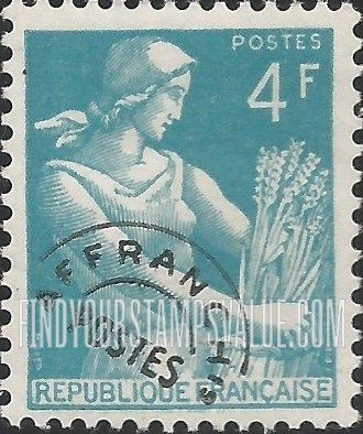 FindYourStampsValue: Farm Woman