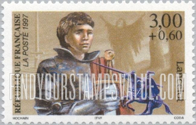 FindYourStampsValue: SEMI-POSTAL - Adventure Heroes: Sir Lancelot