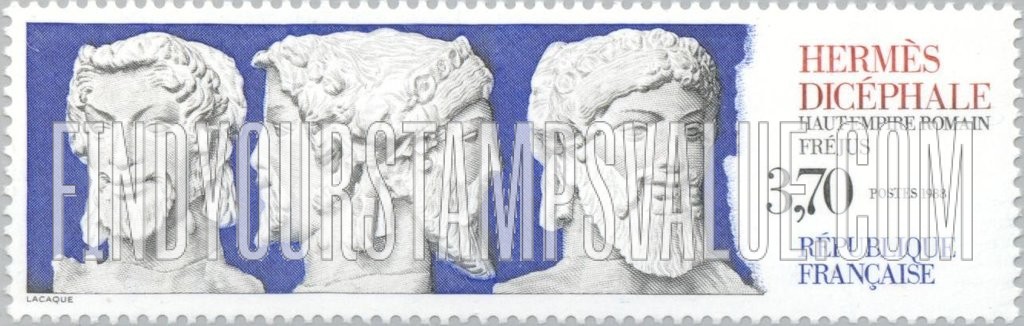 FindYourStampsValue: Tourist Issue: Hermes Dicephalus (Roman Empire), Frejus