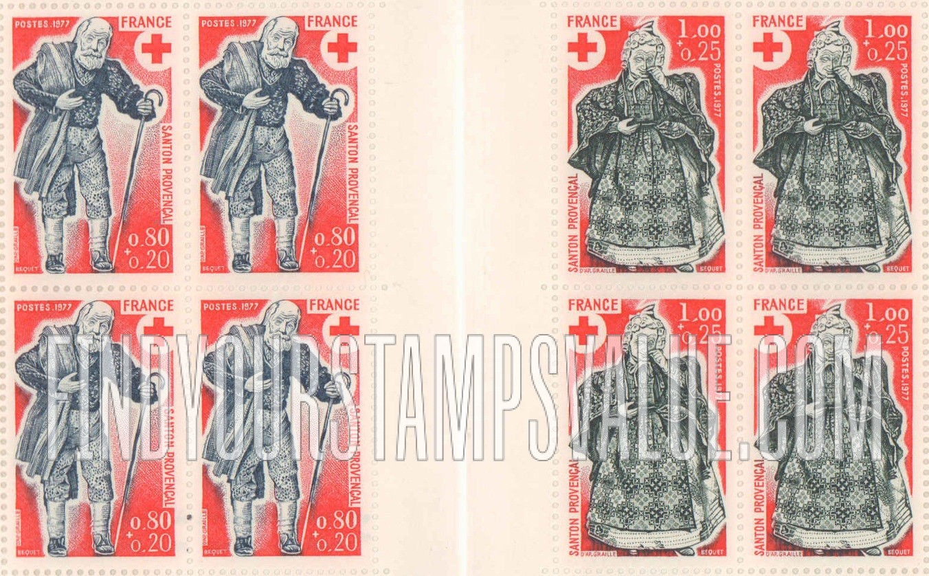 FindYourStampsValue: SEMI-POSTAL - Christmas figurine (woman and man), Provence