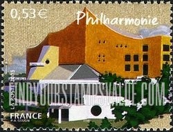 FindYourStampsValue: European Capitals Type of 2002: Philharmonic Hall