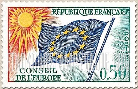 FindYourStampsValue: OFFICIAL - Council of Europe Flag