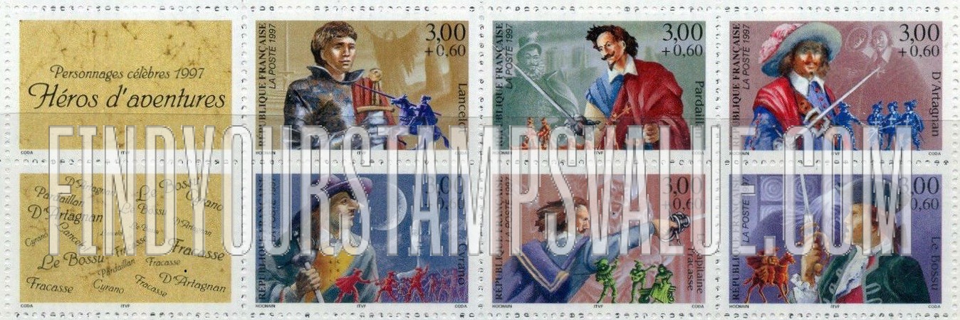 FindYourStampsValue: SEMI-POSTAL - Adventure Heroes