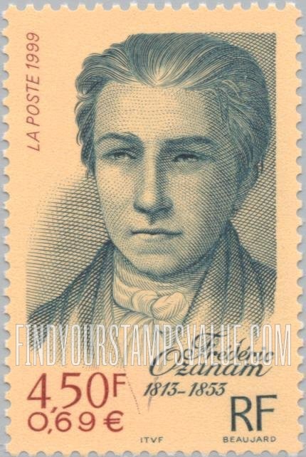 FindYourStampsValue: Frédéric Ozanam (1813-53), Historian