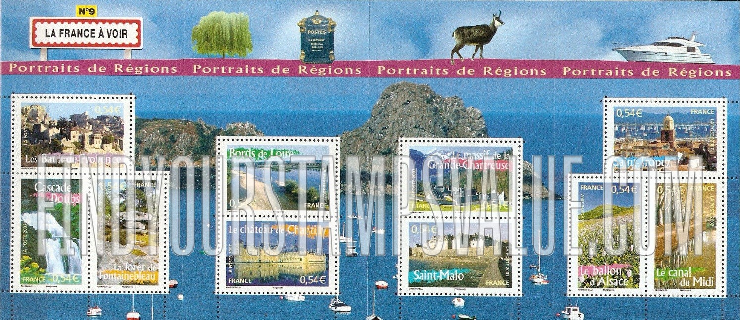 FindYourStampsValue: Aspects of Life in the French Regions Type of 2003