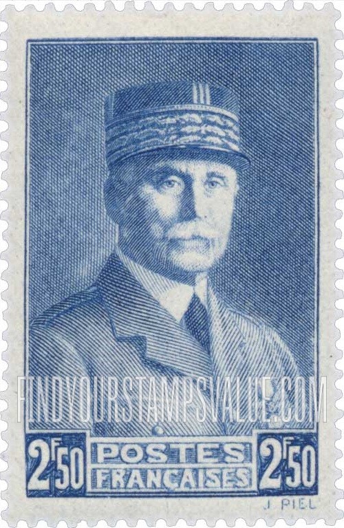 FindYourStampsValue: Marshal Pétain