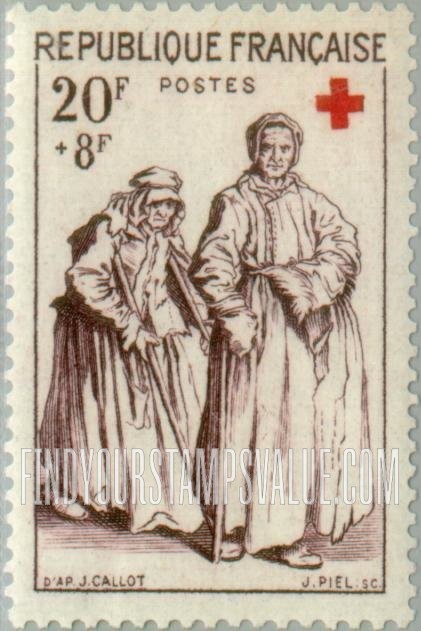 FindYourStampsValue: SEMI-POSTAL - Women beggars