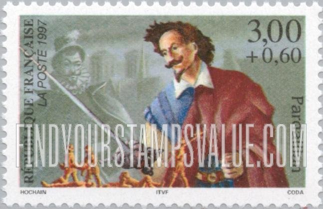 FindYourStampsValue: SEMI-POSTAL - Adventure Heroes: Pardaillan