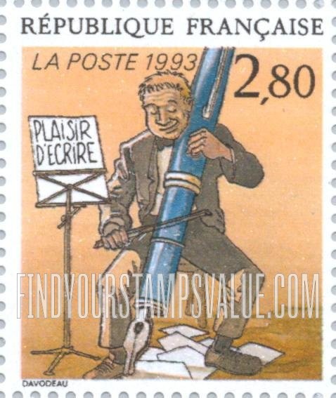 FindYourStampsValue: Greetings: Please Write, Etienne Davodeau