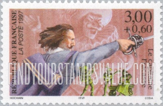 FindYourStampsValue: SEMI-POSTAL - Adventure Heroes: Captain Fracasse