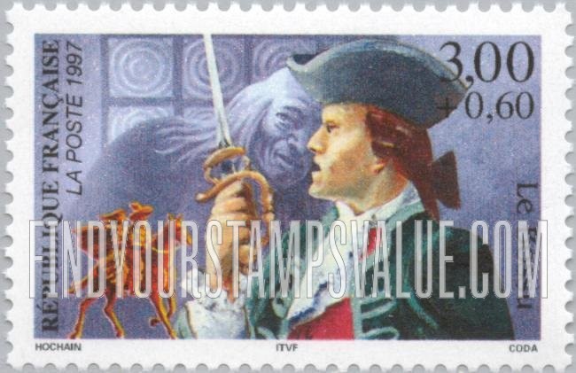 FindYourStampsValue: SEMI-POSTAL - Adventure Heroes: Le Bossu
