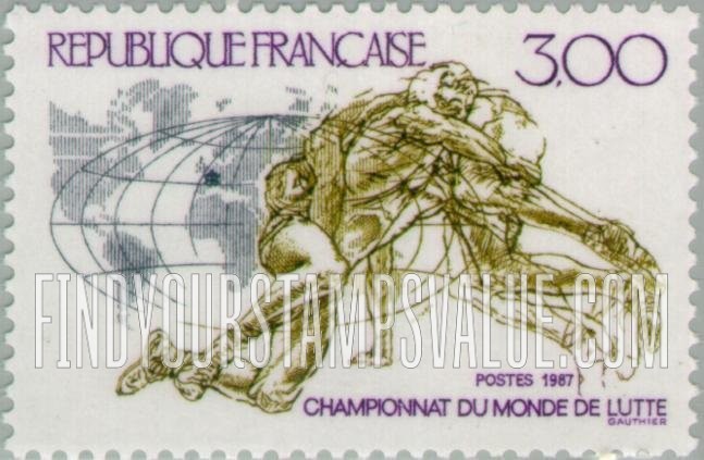 FindYourStampsValue: World Wrestling Championships