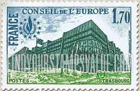 FindYourStampsValue: OFFICIAL - New Council Headquarters, Strasbourg