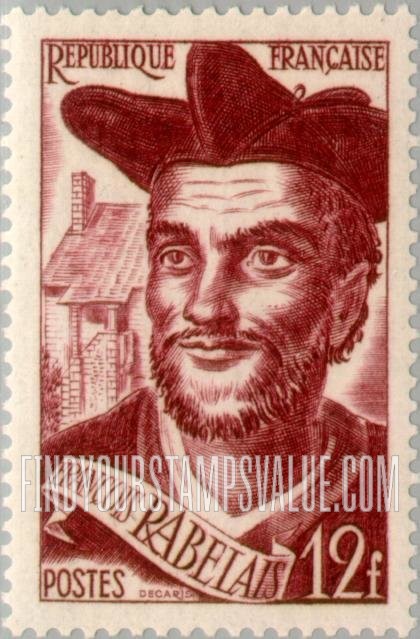 FindYourStampsValue: Francois Rabelais