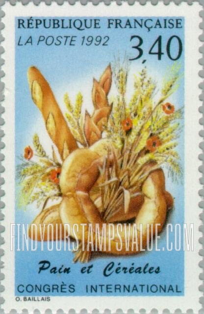 FindYourStampsValue: International Bread and Cereal Congress