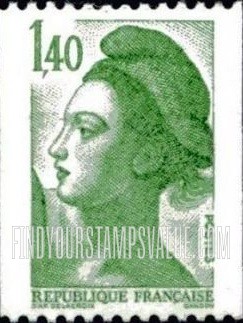 FindYourStampsValue: Liberty, after Delacroix