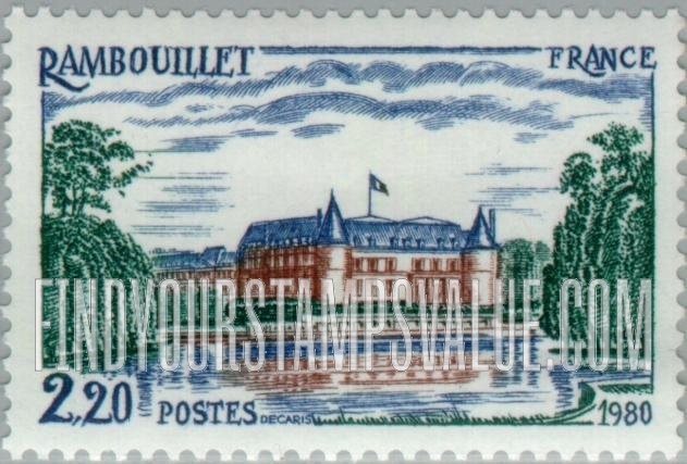 FindYourStampsValue: Rambouillet Chateau