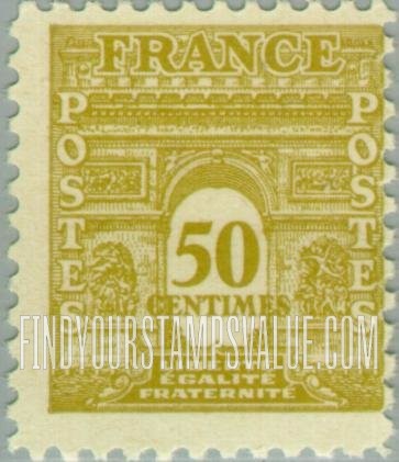 FindYourStampsValue: Arc de Triomphe