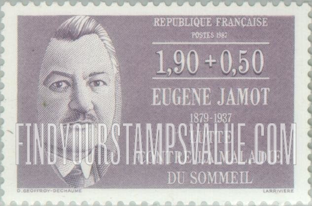 FindYourStampsValue: SEMI-POSTAL - Physicians and Biologists: Eugene Jamot (1879-1937)