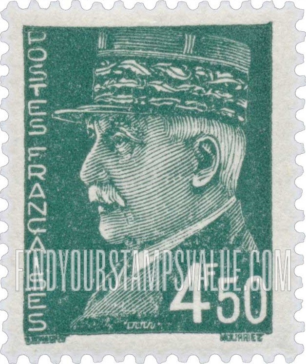 FindYourStampsValue: Marshal Pétain