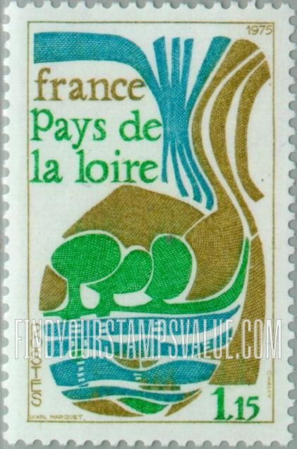 FindYourStampsValue: Regions of France: Loire