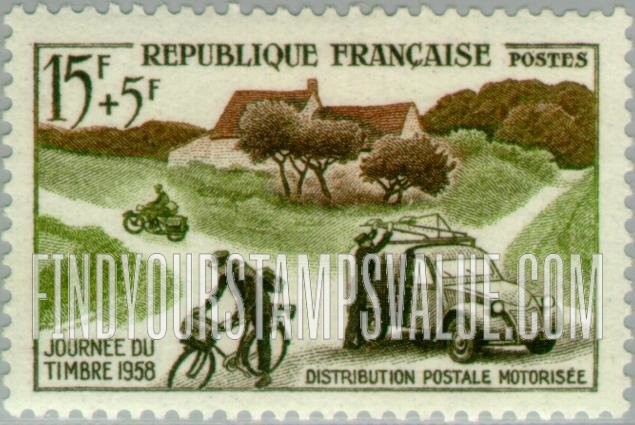 FindYourStampsValue: SEMI-POSTAL - Motorized Mail Distribution