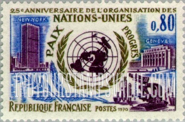 FindYourStampsValue: UN Headquarters in New York and Geneva
