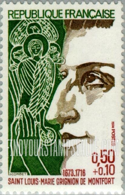 FindYourStampsValue: SEMI-POSTAL - St. Louis-Marie de Montfort