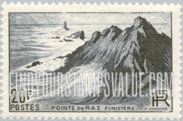 FindYourStampsValue: Pointe du Raz, Finistère