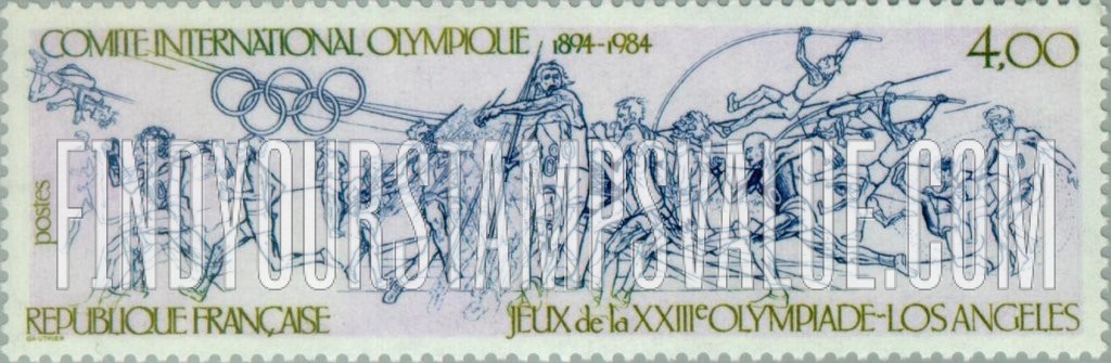 FindYourStampsValue: Olympic Events