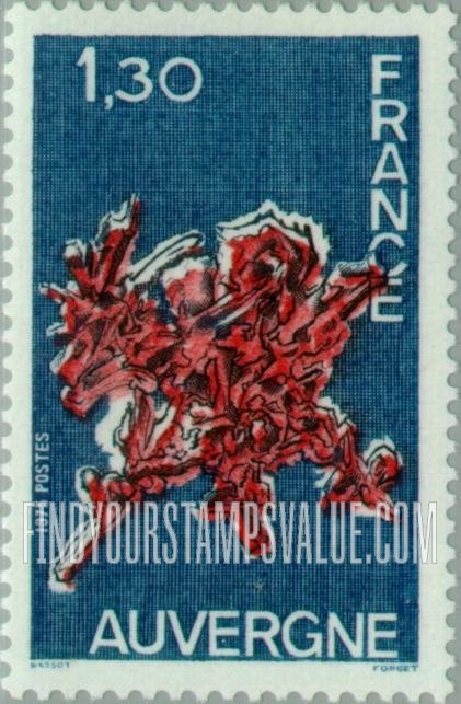 FindYourStampsValue: Regions of France: Auvergne