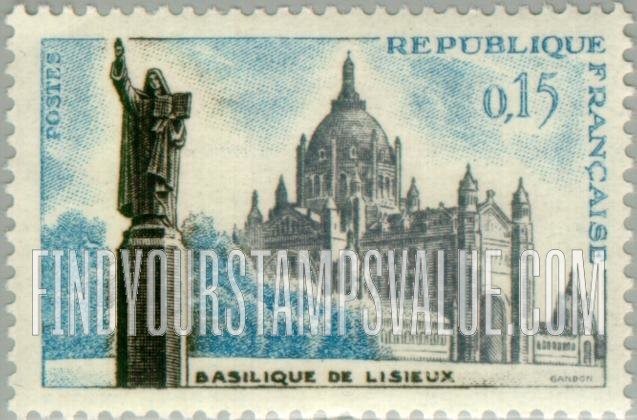 FindYourStampsValue: Lisieux Basilica
