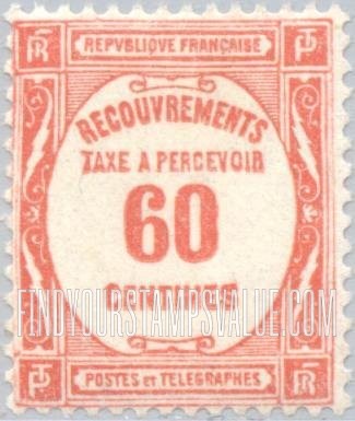 FindYourStampsValue: POSTAGE DUE - Recouvrements