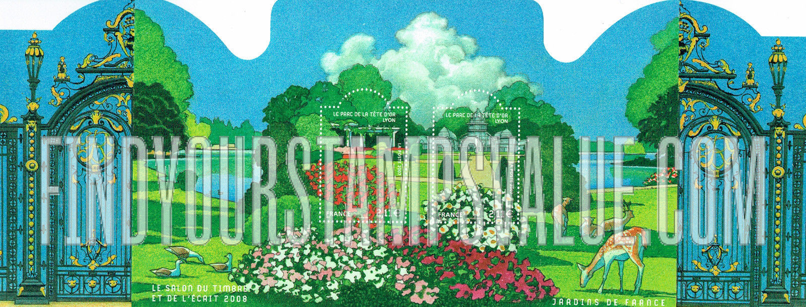 FindYourStampsValue: Gardens and Parks Type of 2003