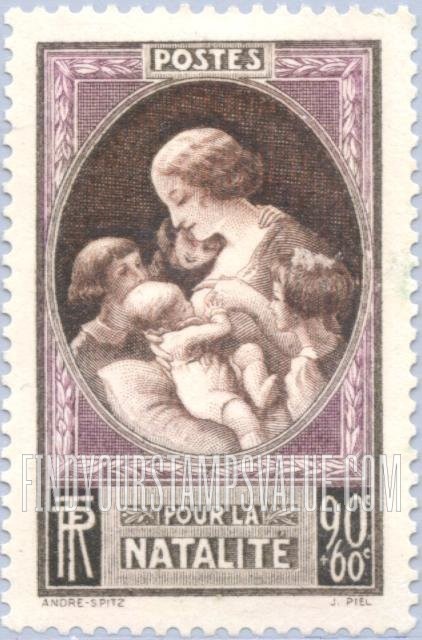 FindYourStampsValue: SEMI-POSTAL - Mothers and Children