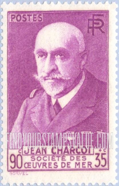 FindYourStampsValue: SEMI-POSTAL - Jean Baptiste Charcot